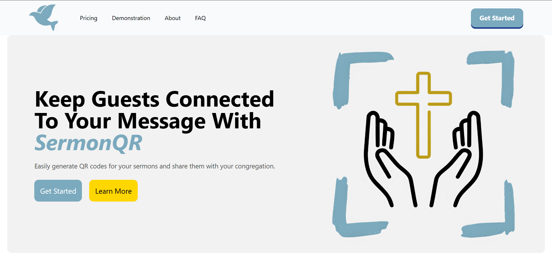 SermonQR - Web design project by NeoWebCo Ohio